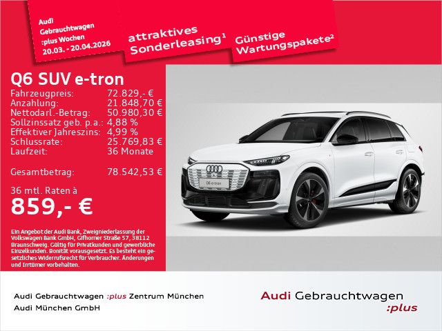 Audi Q6 e-tron 17.827 km 72.491 &euro; Eching 85386
