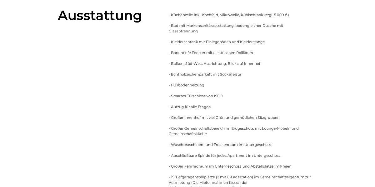 Etagenwohnung München Moosach - 1 Zimmer, 18 m&sup2;, 259.000&euro; | Angebot:26379444