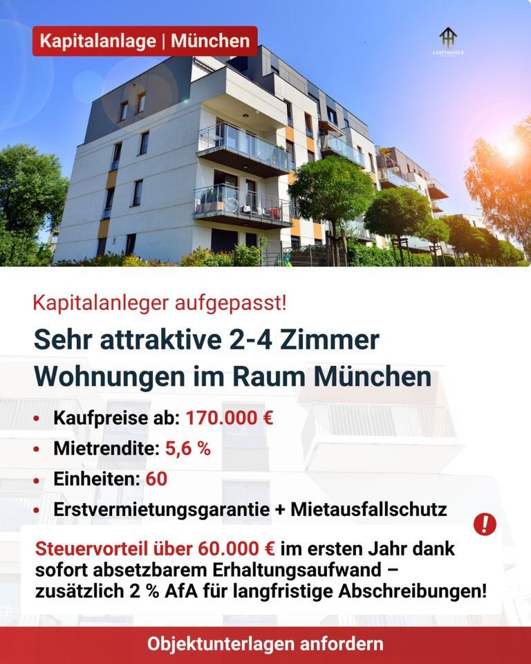 Renditestarke Immobilien in München – Jetzt unverbindlich beraten