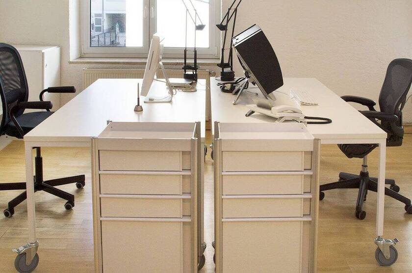 1 bis 2 all inclusive Arbeitsplätze im Münchner Westend - All-in-Miete