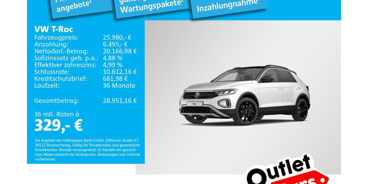 VW T-Roc 32.193 km 25.980 &euro; Dachau 85221