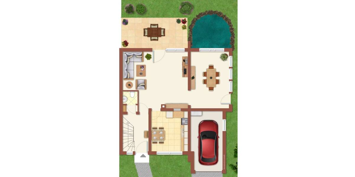 Reihenendhaus München Pasing-Obermenzing - 9 Zimmer, 175 m&sup2;, 1.250.000&euro; | Angebot:26037974