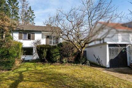 Doppelhaushälfte in Solln mit großem Grundstück - Sanierung oder Neubau 4 zimmer