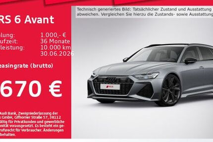 Audi RS6 4.000 km 141.884 &euro; München 81669
