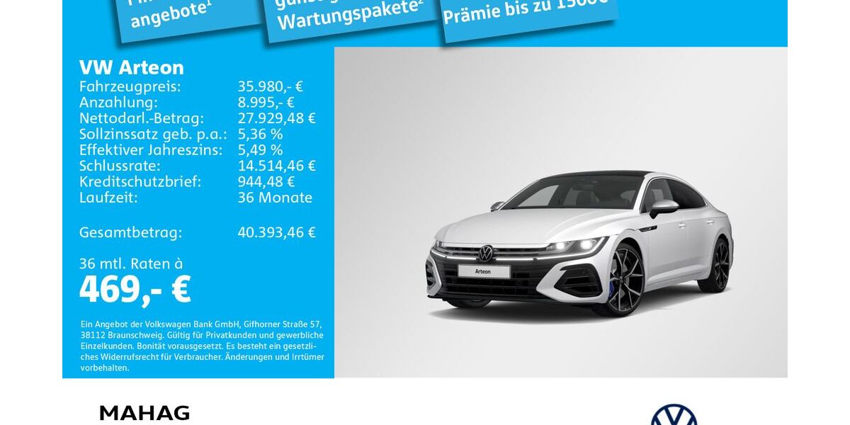 VW Arteon 82.389 km 35.980 &euro; Dachau 85221