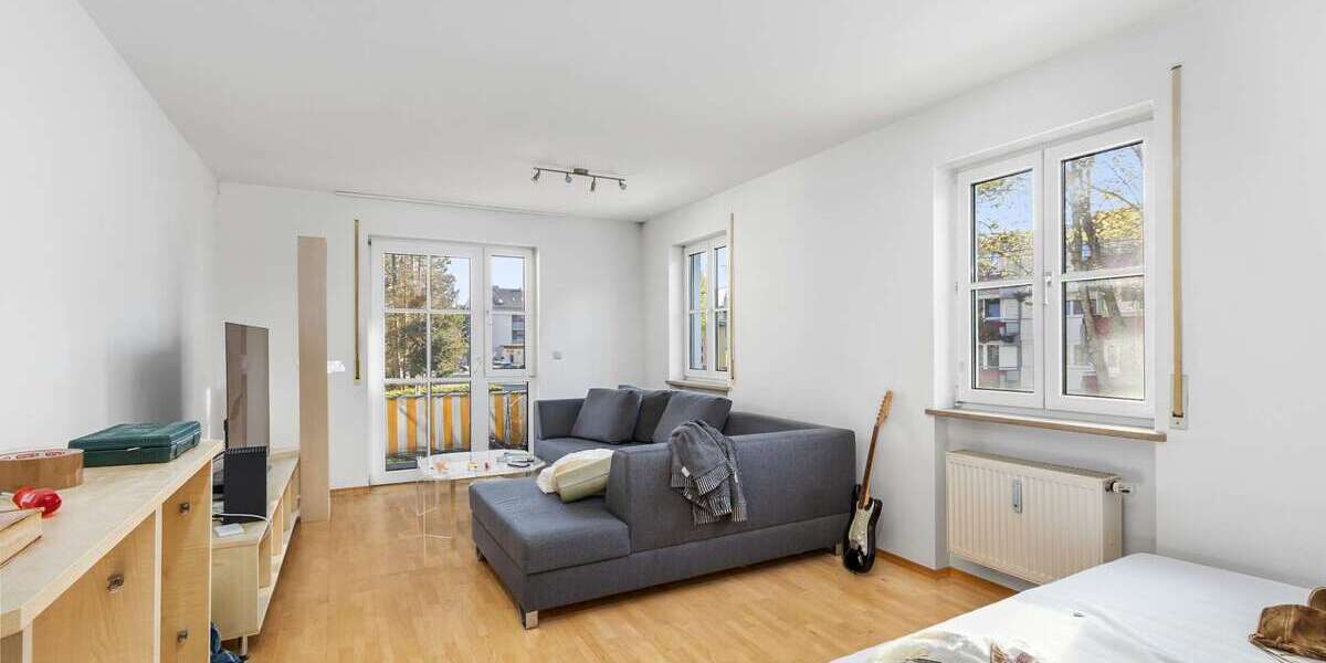 Großzügige Single-Wohnung inkl. EBK | TG-Duplex & WM-Anschluss vorhanden - Appartement Puchheim Puchheim-Bahnhof | Angebot:26377413