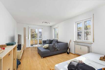 Großzügige Single-Wohnung inkl. EBK | TG-Duplex & WM-Anschluss vorhanden - Wohnung Puchheim Puchheim-Bahnhof | Angebot:26377413