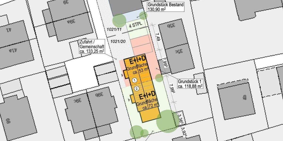 Doppelhaushälfte Karlsfeld - 4 Zimmer, 128 m&sup2;, 1.090.000&euro; | Angebot:25799037