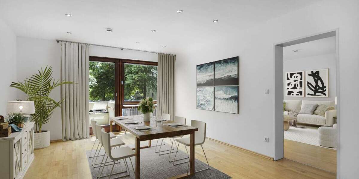 Etagenwohnung München Schwabing-Freimann - 3 Zimmer, 91 m&sup2;, 995.000&euro; | Angebot:25444038