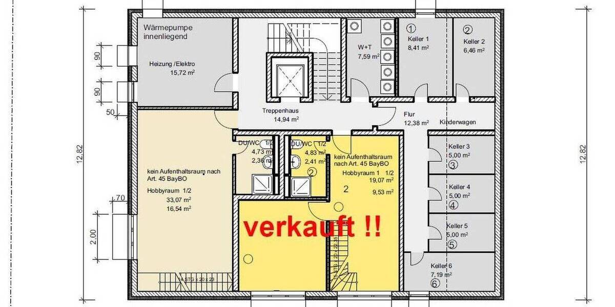 Etagenwohnung München Thalk.Obersendl.-Forsten-Fürstenr.-Solln - 4 Zimmer, 118 m&sup2;, 899.000&euro; | Angebot:26657370