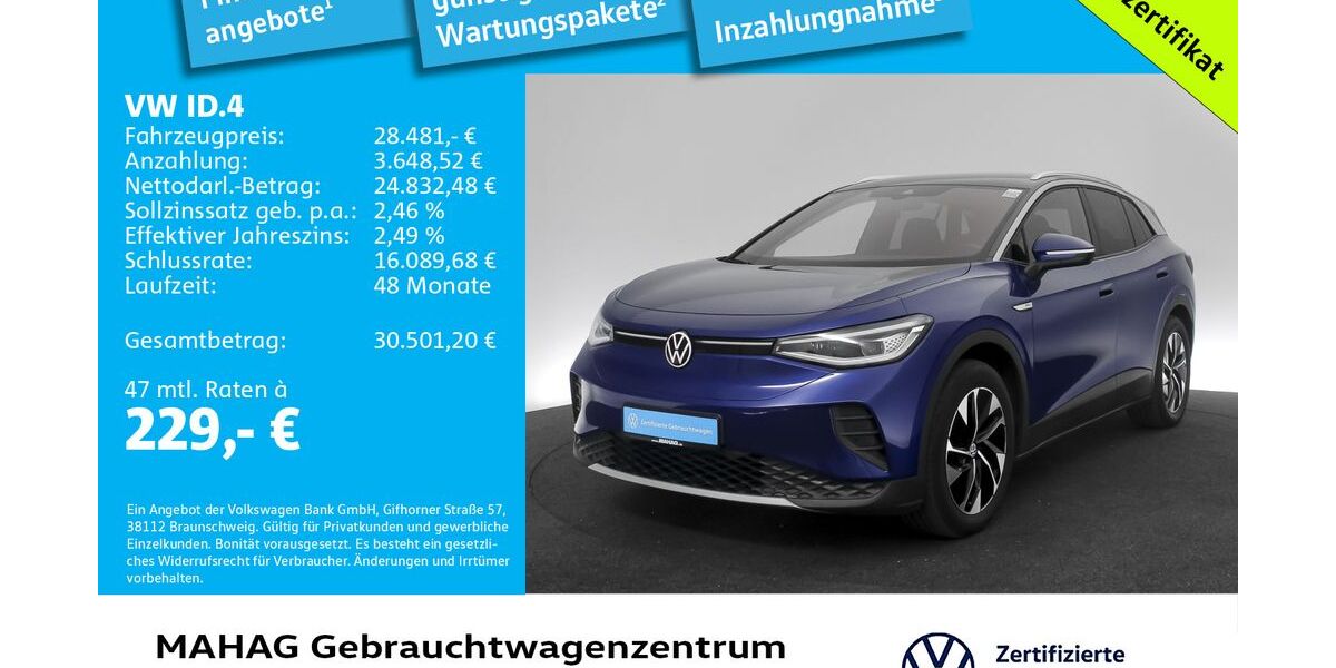 VW ID.4 88.189 km 28.481 &euro; München 80935