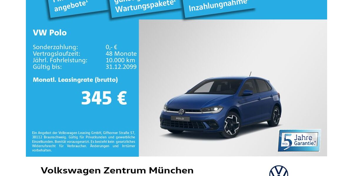 VW Polo 3.000 km 28.490 &euro; München 80687