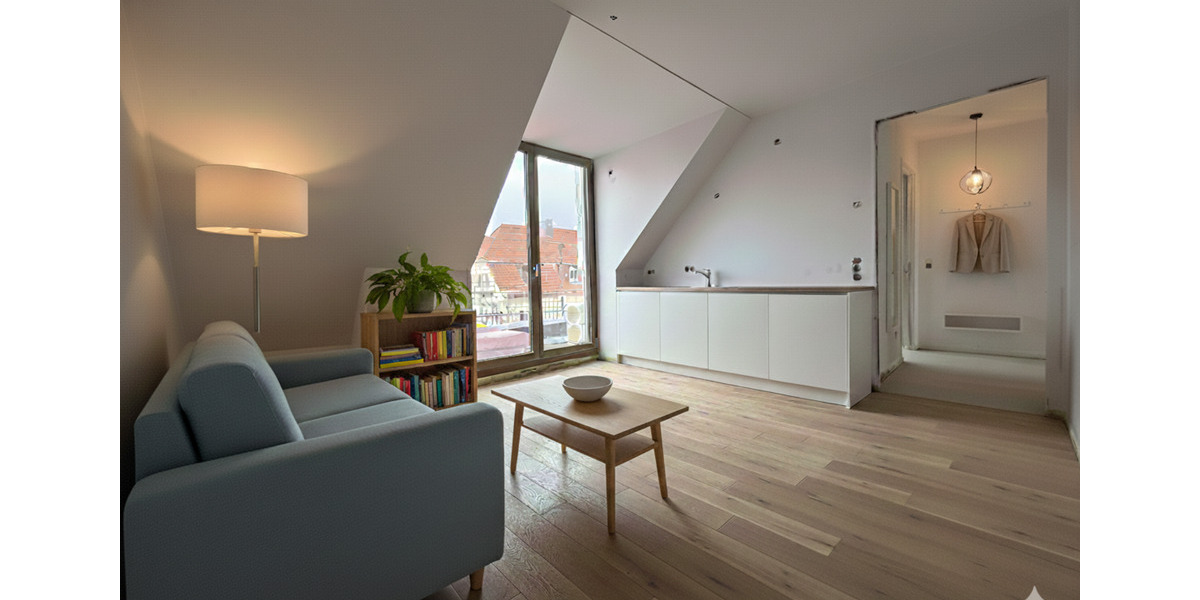 1 Zimmer Dachterrassenwohnung 25qm Parkett in München Riem 1 zimmer