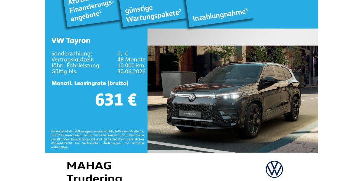 VW Tayron 5.000 km 51.480 &euro; München 81825