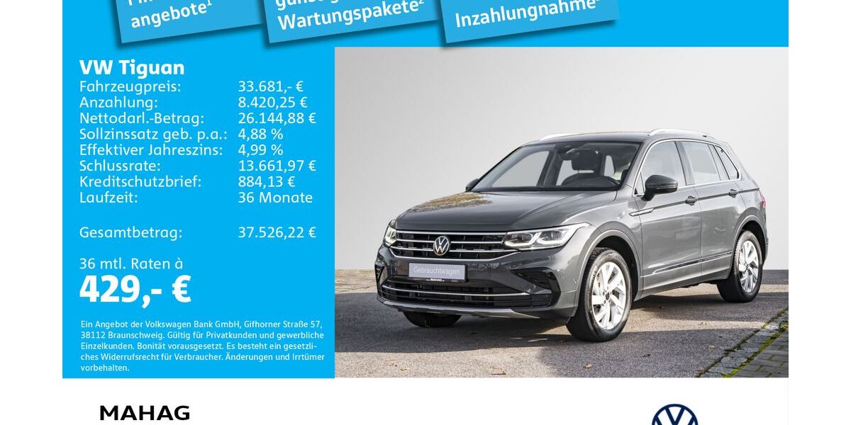 VW Tiguan 56.043 km 33.681 &euro; Dachau 85221