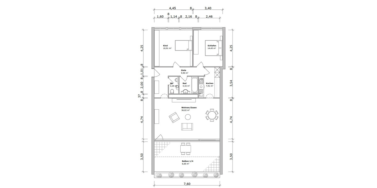 Top-Lage Olympisches Dorf: Attraktive 3-Zimmer-Wohnung mit idealer Verkehrsanbindung - Etagenwohnung München Am Riesenfeld | Angebot:26883087