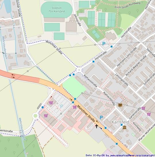 Karlsfeld, gepflegte FamilienWohnung mit ca. 79 m² Wohnfläche, große Loggia, Wohnküche, Lift, Keller