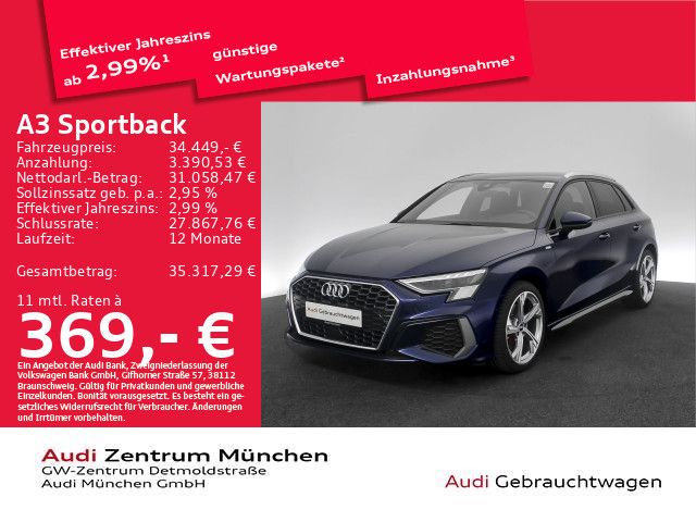 Audi A3 30.049 km 32.982 &euro; München 80935