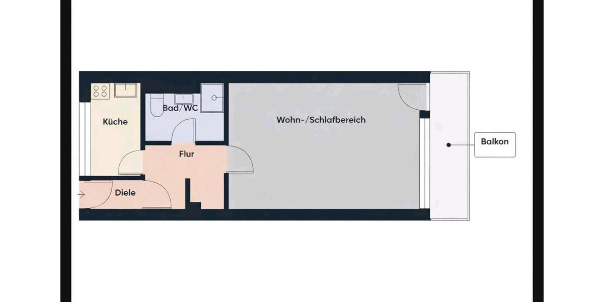 Etagenwohnung Puchheim - 1 Zimmer, 36 m&sup2;, 930&euro; | Angebot:24619154