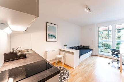 Wohnung zum Mieten in München Bogenhausen 995 € 23 m² 1 zimmer