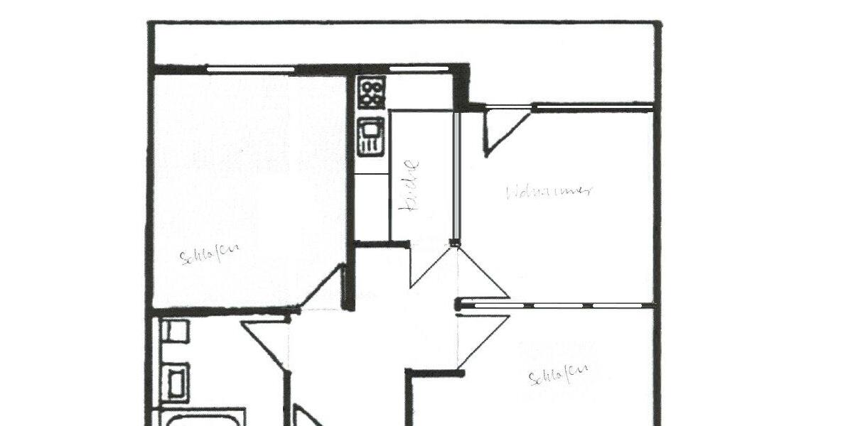 Etagenwohnung München Feldmoching-Hasenbergl - 2.5 Zimmer, 57 m&sup2;, 375.000&euro; | Angebot:26767574