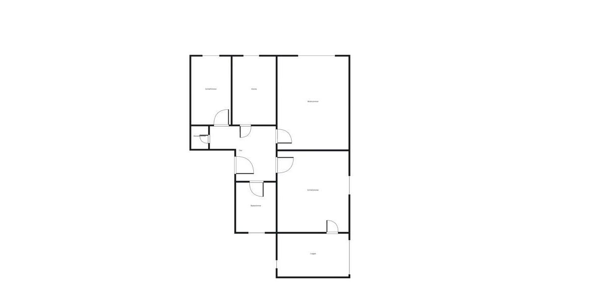 Praktische 2,5-Zimmer-Wohnung mit Loggia 2 zimmer