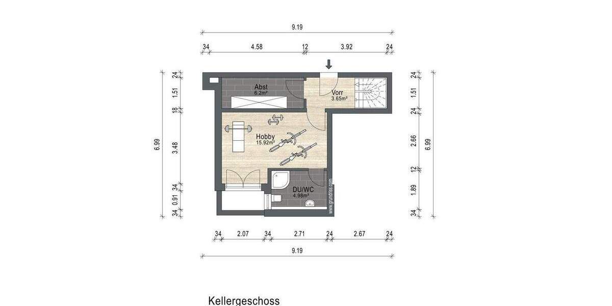 Etagenwohnung München Allach-Untermenzing - 3 Zimmer, 101 m&sup2;, 725.000&euro; | Angebot:25684407