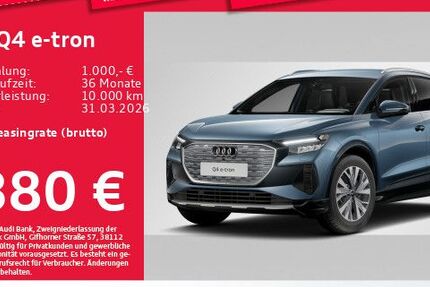 Audi Q4 e-tron 16.954 km 43.525 &euro; Eching 85386