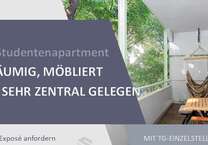 XXL-Studentenapartment mit TG-Einzelstellplatz | Voll möbliert & sehr geräumig