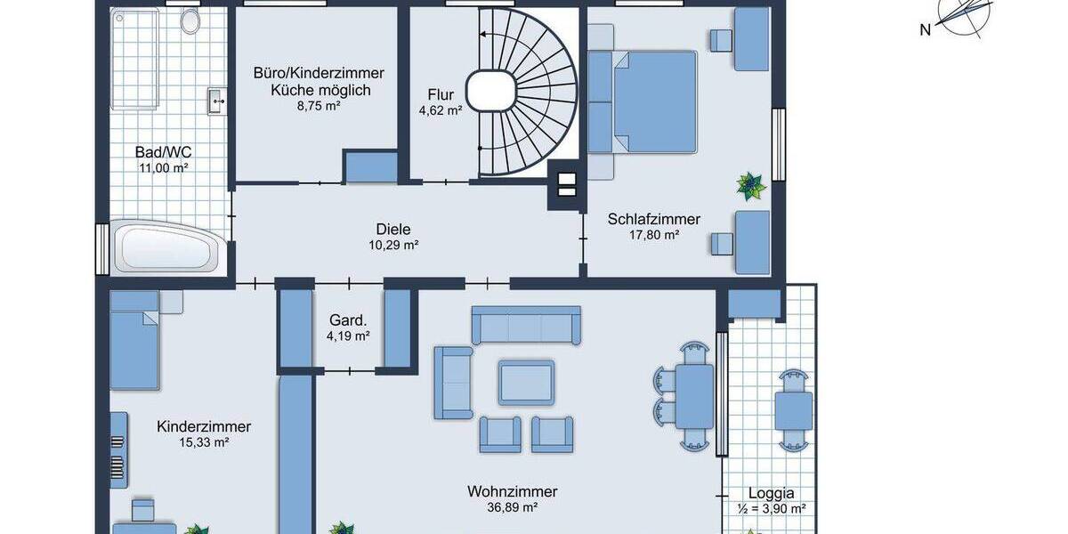 Mehrfamilienhaus, Wohnhaus München Trudering-Riem - 6 Zimmer, 223 m&sup2;, 898.000&euro; | Angebot:25666556