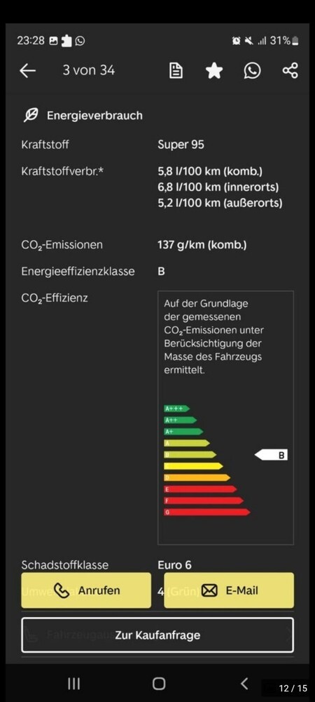 Audi Q3 38.000 km 20.900 € München 80313