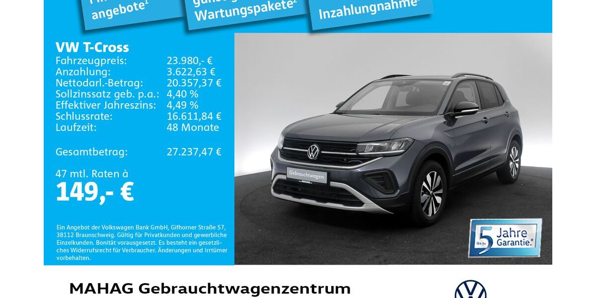 VW T-Cross 5.229 km 23.980 &euro; München 80935