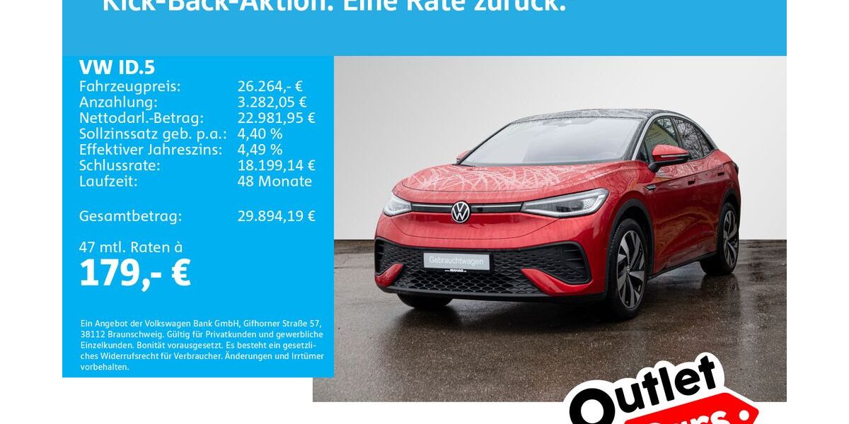 VW ID.5 47.123 km 25.985 &euro; Dachau 85221