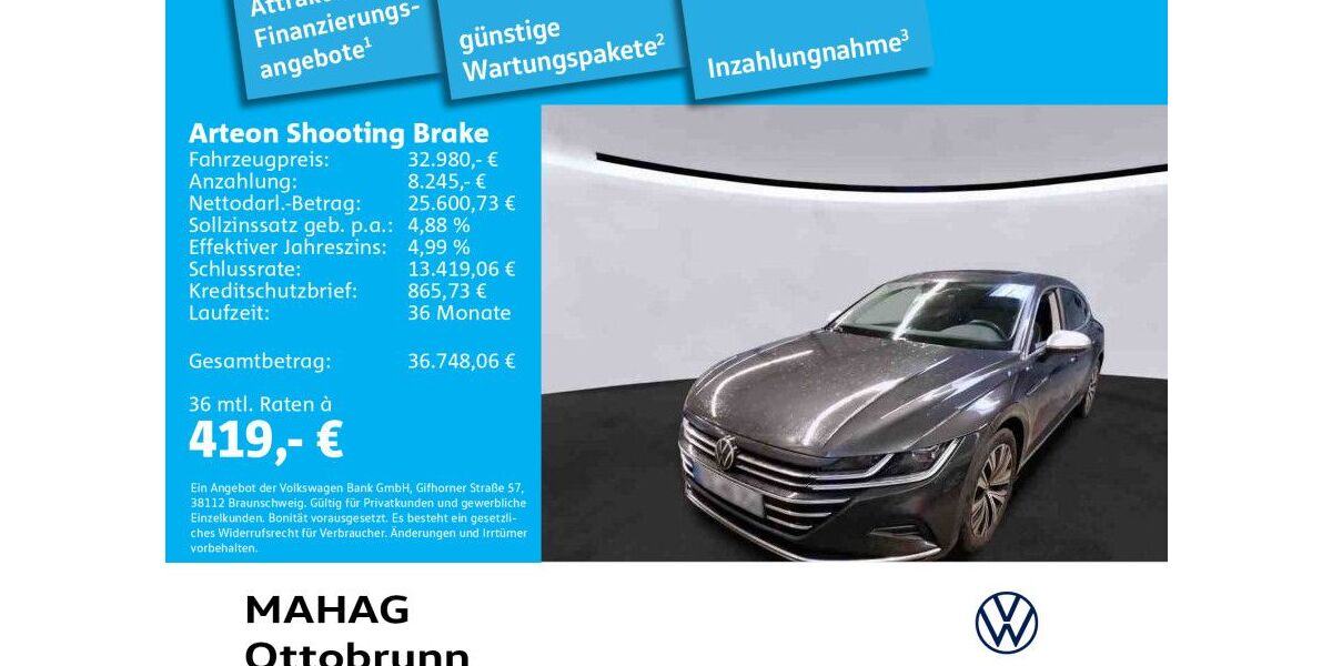 VW Arteon 20.887 km 32.980 &euro; Ottobrunn 85521