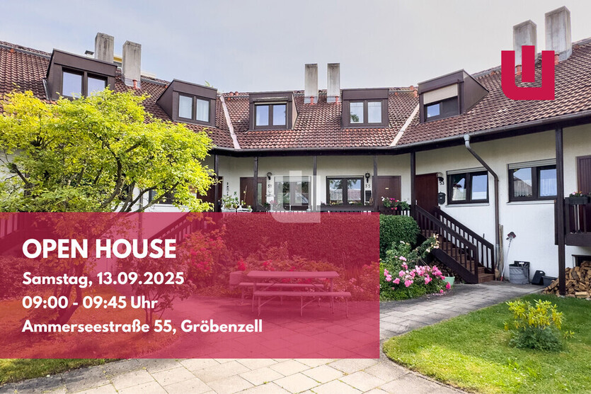 WINDISCH ImmobilieN - Haus in Haus: 4 Zimmer über 2 Etagen zentral & ruhig in Gröbenzell!