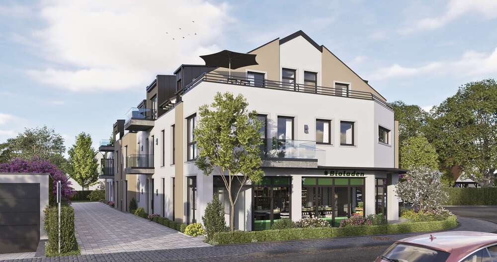 Etagenwohnung Höhenkirchen-Siegertsbrunn Siegertsbrunn - 4 Zimmer, 84 m&sup2;, 759.500&euro; | Angebot:23835234