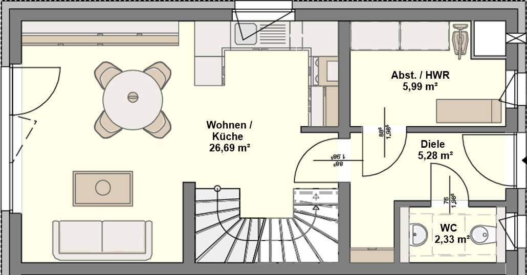 Doppelhaushälfte Olching - 5 Zimmer, 106 m&sup2;, 786.000&euro; | Angebot:26187285