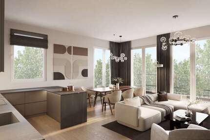 Wohnung zum Mieten in München 2.440 € 96 m² 3 zimmer