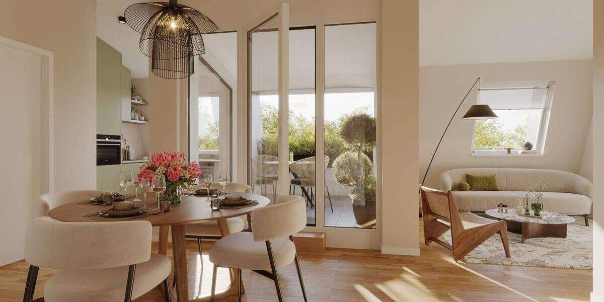 Etagenwohnung München Milbertshofen-Am Hart - 3 Zimmer, 88 m&sup2;, 969.700&euro; | Angebot:25695584