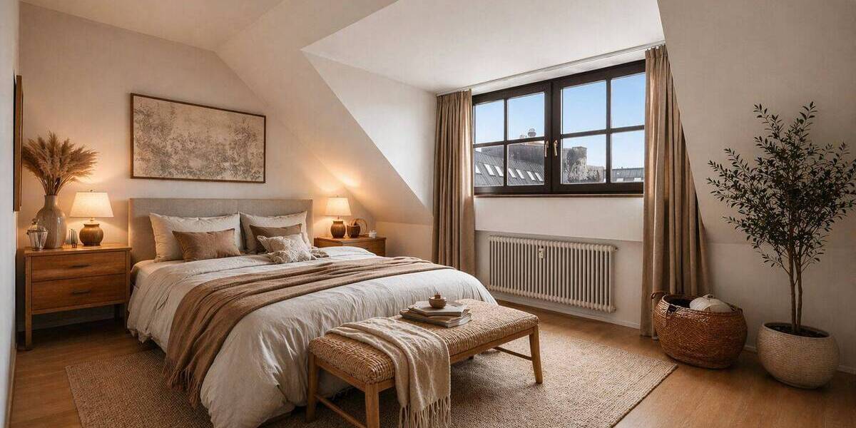 Etagenwohnung München Neuhausen-Nymphenburg - 3 Zimmer, 111 m&sup2;, 975.000&euro; | Angebot:26376718