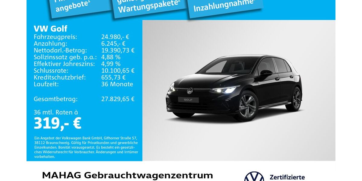 VW Golf 57.985 km 24.980 &euro; München 80935