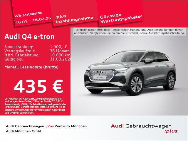 Audi Q4 e-tron 12.918 km 45.206 &euro; Eching 85386