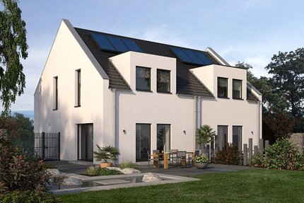 Individuelle Doppelhaushälfte in München - Flexibler Hausbau nach Ihren Wünschen mit allkauf - Haus München Daglfing | Angebot:27687130