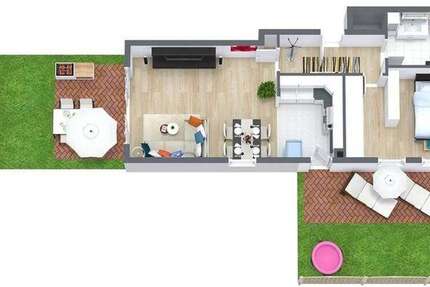 Wohnung zum Mieten in München 1.360 € 60 m²