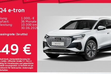Audi Q4 e-tron 6.897 km 44.121 &euro; Eching 85386