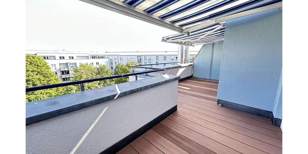 Freie Dachterrassen-Traum-Wohnung in Bogenhausen (Erbpacht) - Dachgeschoßwohnung München Bogenhausen | Angebot:27122731