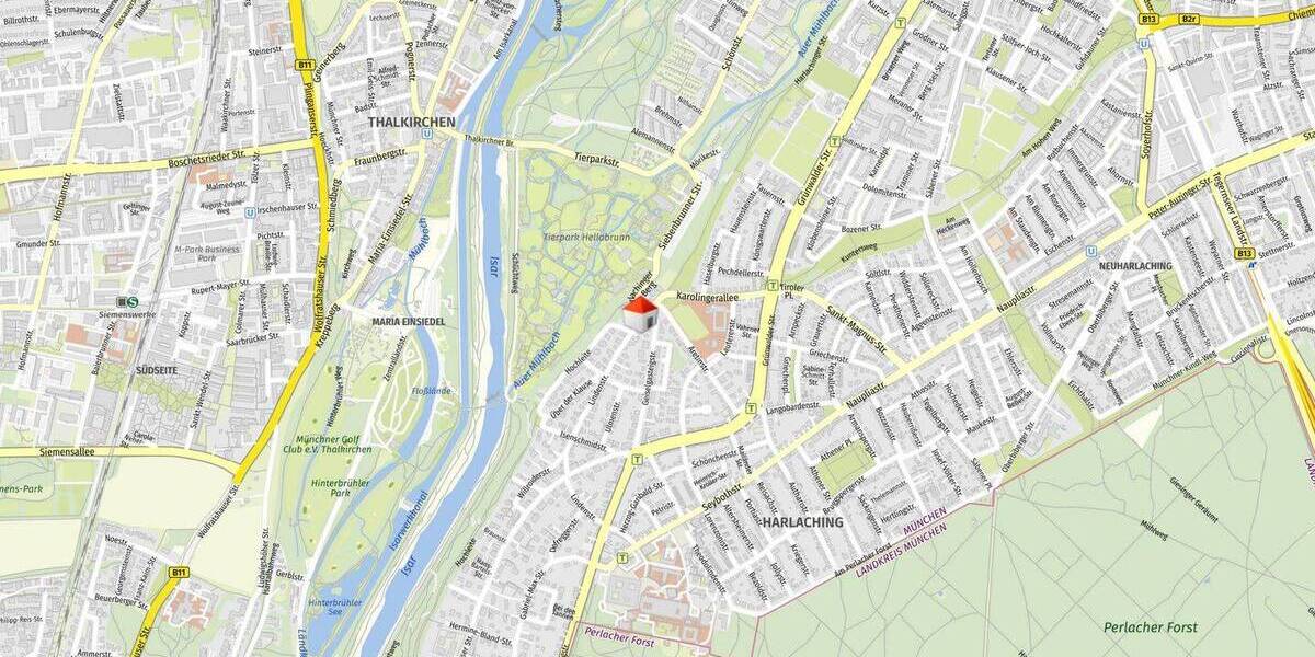 Etagenwohnung München / Harlaching Untergiesing-Harlaching - 5 Zimmer, 104 m&sup2;, 765.000&euro; | Angebot:26402067