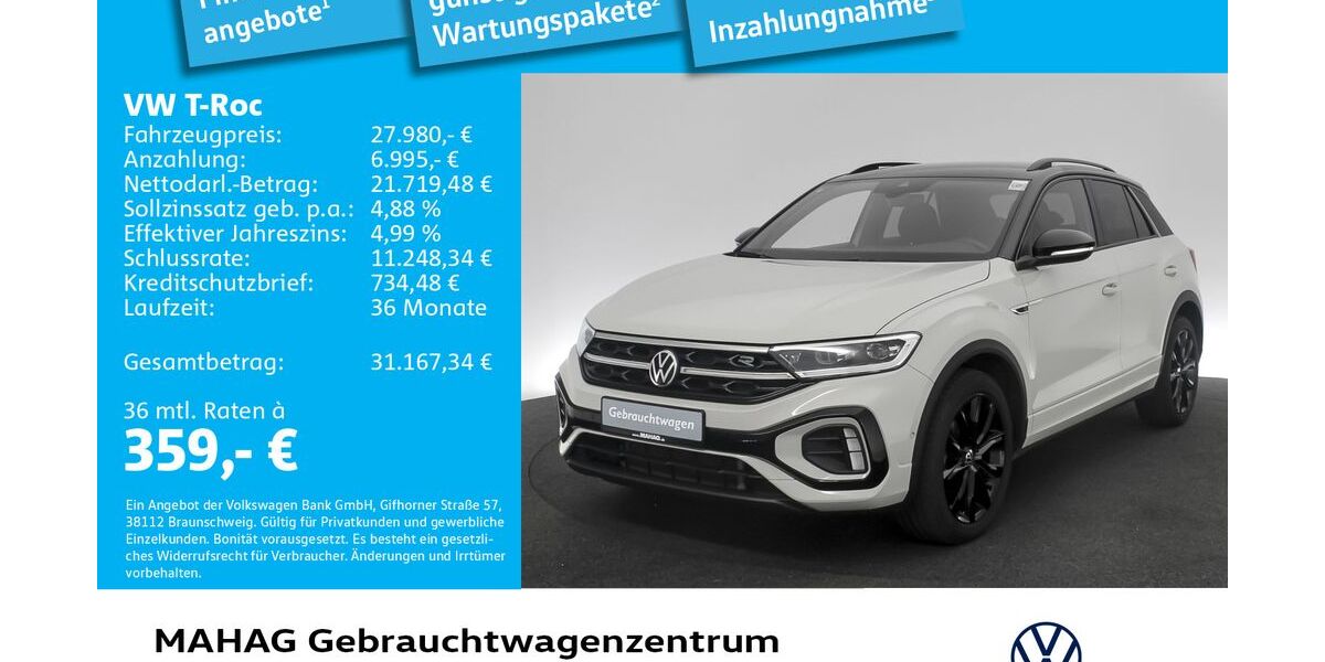 VW T-Roc 59.134 km 27.980 &euro; München 80935