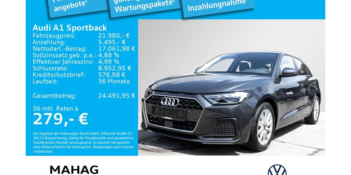 Audi A1 9.922 km 21.980 &euro; München 81825