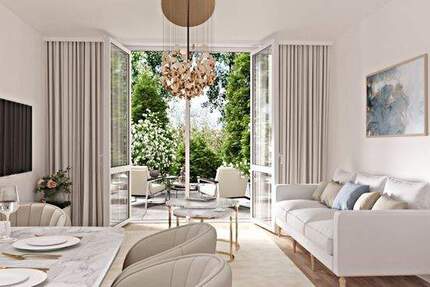 Reicheneckhaus mit großen Garten in unmittelbarer Nähe zur Allacher Lohe, ausgeführt im KfW-40-Standard. 5 zimmer